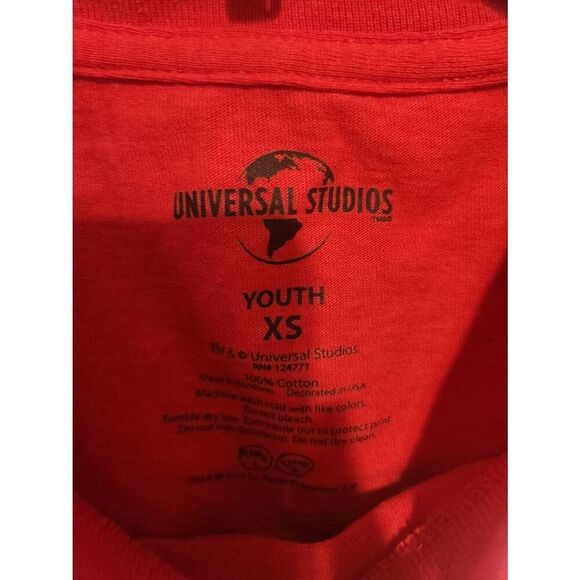 Thing 1 Shirt Large Graphic Tee Universal Studios Dr. Seuss Cat in the Hat Red X - Picture 2 of 3